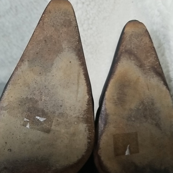 Manolos Blahnik leather knee high boots lace up - Picture 7 of 10